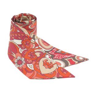 Hermes Twilly Scarf Silk Women's HERMES